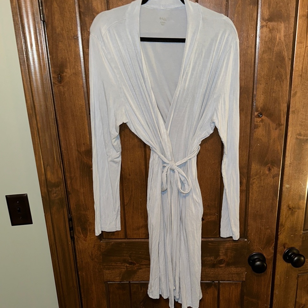 Kyte BABY Lounge Robe in Fog